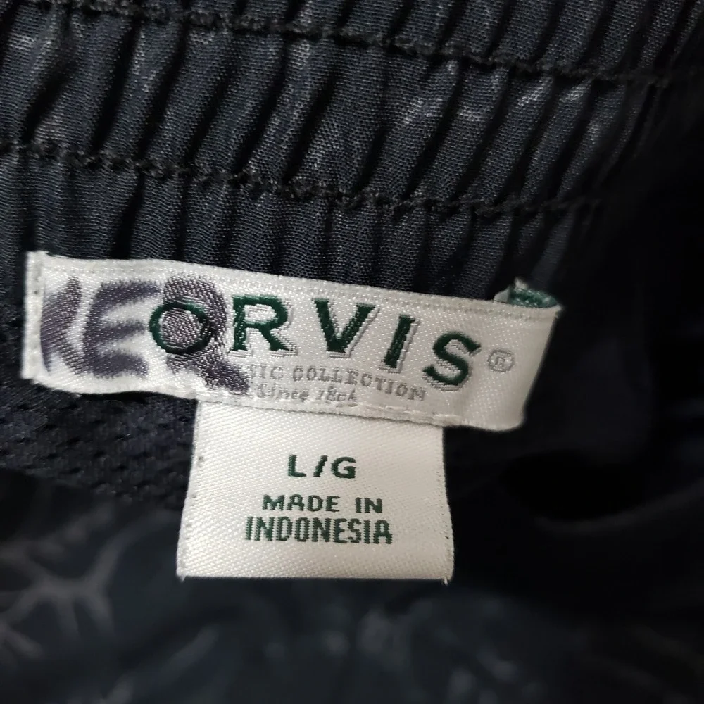 Orvis Skort Womens Large Black‎ Lightweight Tennis Golf Outdoors Hiking